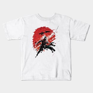 Samurai Warrior Kids T-Shirt